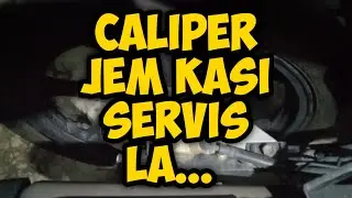 Caliper y15zr jem...Kasi servis la...