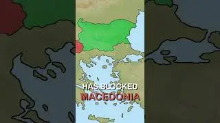 Why does Bulgaria hate North Macedonia? #history #whatif #facts #hoi4mp #map #bulgaria