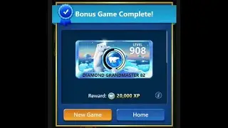 Microsoft Klondike - My Highest Score So Far For A Single Game