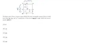 #7 - Area and Algebra, SAT Math Level 1