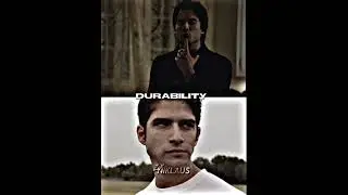 demon Salvatore vs Scott McCall the true alpha vs a vampire