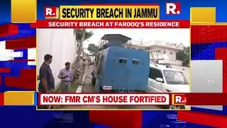 Intruder Tried Entering Former J&K CM's Residence