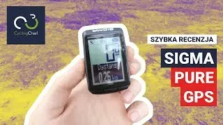 Recenzja licznika SIGMA Pure GPS | Szybka recenzja #1