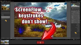 AAARGH!  Keystrokes don&rsquo;t show in ScreenFlow!