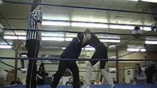 Amazing Maria and Zodiac w/Mistress Burgandy vs. Pippi and Bobby Blade w/Gentleman Jim Chadwick
