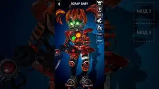 Forsaken Ar | SCRAP BABY WORKSHOP ANIMATION! (FNaF AR Mod)