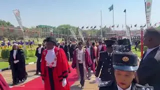 #mayors  Procession: As the last zambian parliament ceremonially opens today