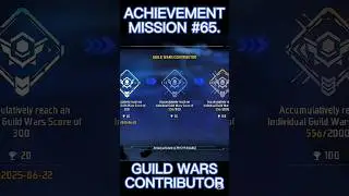 GUILD WARS CONTRIBUTOR ACHIEVEMENT MISSION POINT 170 #freefire AND CREAMY WHITE #wotv #testrealm