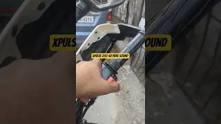 xpulse 200 4v pure sound after 13,000 kms#shortsfeed #shorts #xpulse200 #enginesound