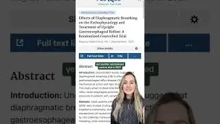 Research on diaphragmatic breathing & GERD prevention❗️ learn more at mollypelletier.com/flora