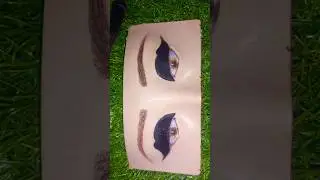 black eyemakeup tutorial #eyemakeup #makeuptutorial #viral #blackeyemakeup #shorts #shortsfeed