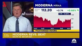 Moderna loses less than expected as Covid vaccine sales beat estimates, cost cuts take hold