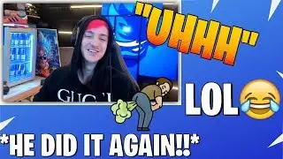 NINJA FARTS LIVE AGAIN??!! LOL (HE DID IT AGAIN) | Best Fortnite Moments
