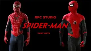 UNBOXING Spider-Man RPC Studio Paint Suits NO WAY HOME & RAMI
