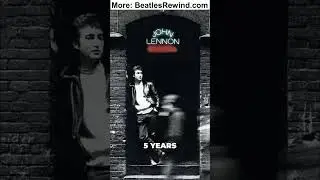 John Lennon's 5-Year Fatherhood Break: A New Beginning #shorts