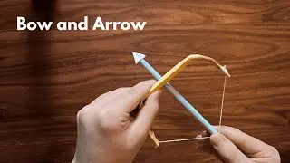 How to make paper Bow and Arrow | paper craft | origami passion