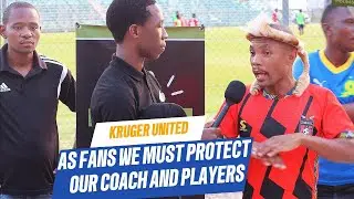 KRUGER UNITED 1-1 GOMORA UNITED KANYAMAZANE STADIUM, MPUMALANGA TEAMS FANS MUST NOT SWEAR TO COACH