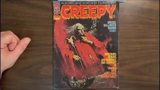 Creepy #58: 1973 Warren mag! Gorgeous Sanjulián cover, Corben, Crandall, Beá, Alcázar, McGregor!