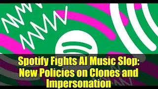 Spotify Fights AI Music Slop: New Policies on Clones and Impersonation