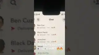 Our longest snap streak!! 2000!