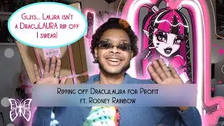 Ripping off Mattels Draculaura for Profit and calling it your own doll business FT @rodneyrainbow