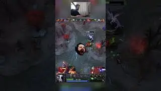 Gorgc rages after missing three hits in a row man three.  #dota2 #dota2shorts #дота2