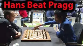 Жестокая победа Ханса Нимана над Праггнанандхой | Tata Steel Chess India 2026