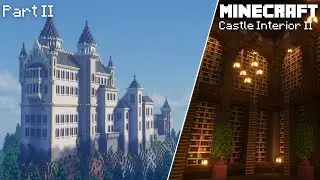 Minecraft: How to decorate Neuschwanstein Castle | Interior Tutorial | Part 2