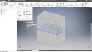 Inventor 2017 - Basic Tutorial Part 1 - Extrude