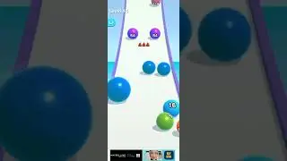 Wow 😲 Ball Run 2048 LEVEL 45 #shorts #gameplay #shortsgame #ballrun2048