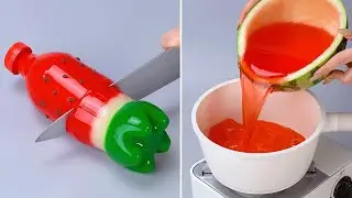 Amazingly WATERMELON Dessert Recipes Hacks 🍉 Fresh & Satisfying Watermelon Cake Decorating