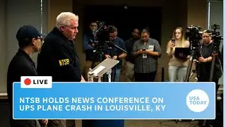 Watch live: NTSB officials hold news conference on Kentucky cargo plane crash
