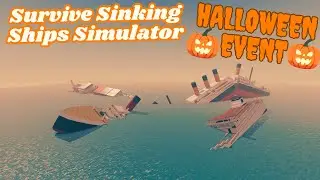 Survive Sinking Ships Simulator: Halloween Event Trailer