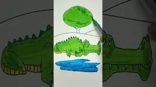 Cute Animal Coloring pages with Ridha | Easy coloring #eihaworld #drawing #coloring #eihafunworld