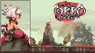 Okko The Exiled Demo Gameplay / Pixelart 2D Action Platformer Indie Game