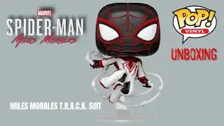 Miles Morales in T.R.A.C.K Suit Funko Pop! Vinyl Marvel Spider Man Miles Morales