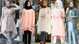 muslim  women clothing ideas with hijab modern and trendy muslimah fashion outfits ideas 2022