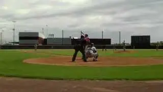 Nate Young (2017 Grad) Catching vs. AZ Future Stars