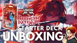 UNBOXING: Rurouni Kenshin Starter Deck from Union Arena Trading Card Game