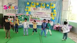 Children's day celebrations by pp1 boys @Springboard Ndd