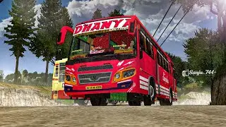 AKBDA TECHNO COACH  DHANYA BUS LIVERY | TATA BS6 |  PRIVATE BUS LIVERY | BUSSID #liverybussid