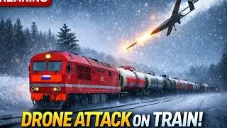 🚀 Ukraine Destroys Russian Fuel Train in Just 90 Minutes | Massive Blow to Supply Lines