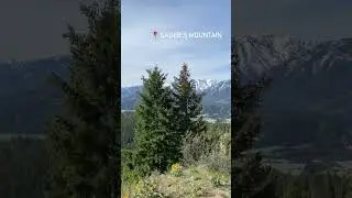 Only a 10 minute drive & moderate hike from LOGE Leavenworth! #LOGE #sauersmountain #leavenworth