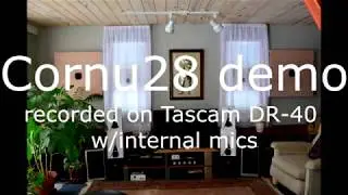 cornu28 demo big wow from $60 speakers