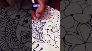 20-Second Brain Reset🌿 #shorts #satisfying #art #craft #mandalaart #relaxation #viral