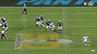 Cam Newton Backs Away From Fumble- Super Bowl 50