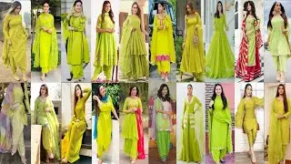 🦜Parrot Green Colour Punjabi Suit Design Ideas for girls 2024 | Parrot Green Suit Design |Green suit