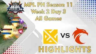 Bren Esports vs TNC Pro Team | MPL PH HIGHLIGHTS S11 Week 2 Day 3