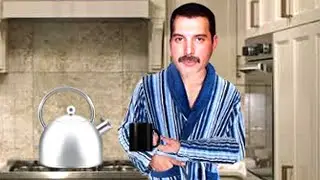 Freddie Mercury Burns His Mouth On A Cuppa Tea (ASMR)