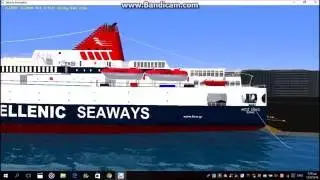 NISSOS SAMOS αναχώρηση από τον Πειραιά